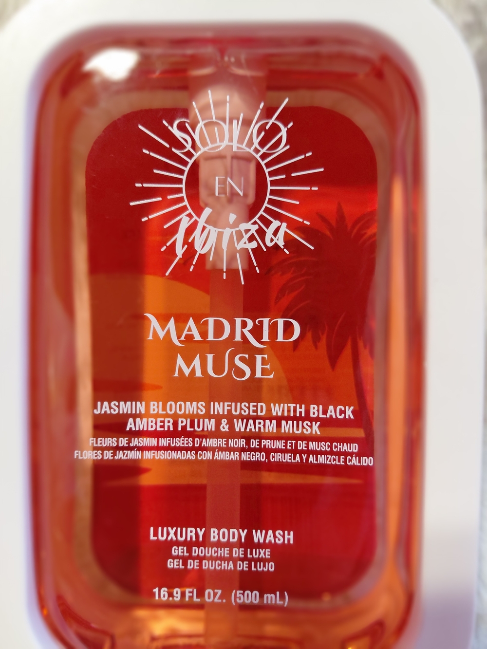 Luxury Body Wash - Red